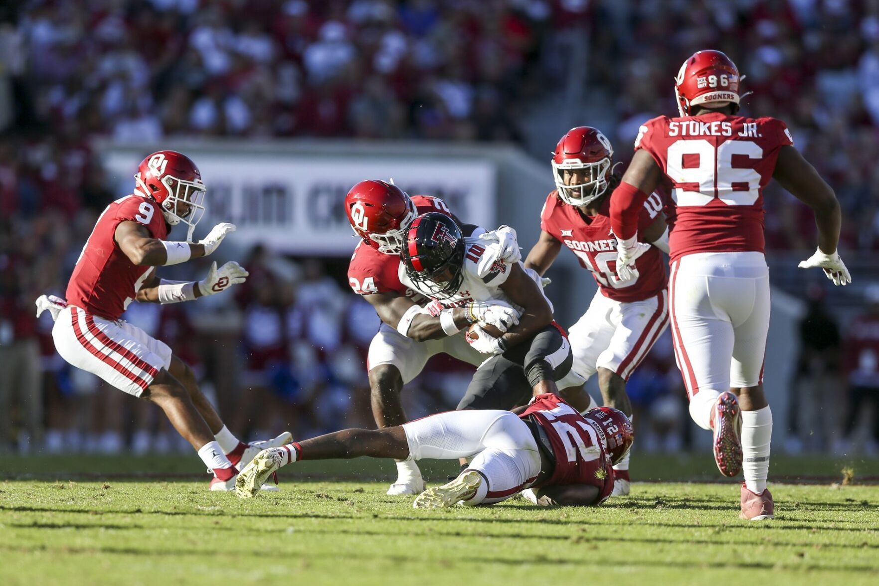 Oklahoma vs Texas Tech